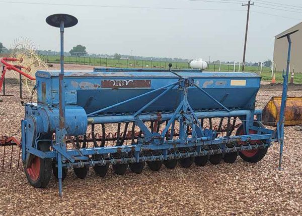 Used - 10 foot - Double Disk Drill for Alfalfa grass and small seeds