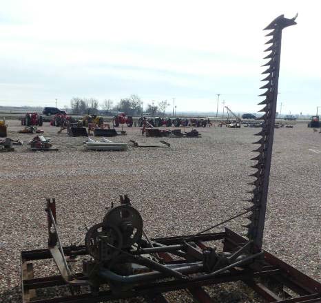 Used - Drawbar 7 foot Sickle Mower. As Is. Mounts on Farmall c, h and m