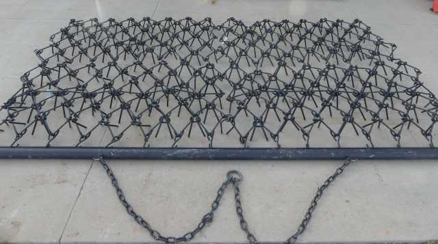 NEW--12 foot x 8 foot pull type chain/pasture harrows