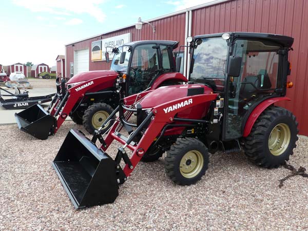 2022 Yanmar YT235 Cab tractor with loader-35HP - 4WD