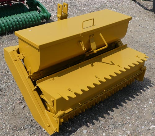 Used - 3 point (38 inch seed box) overseeder