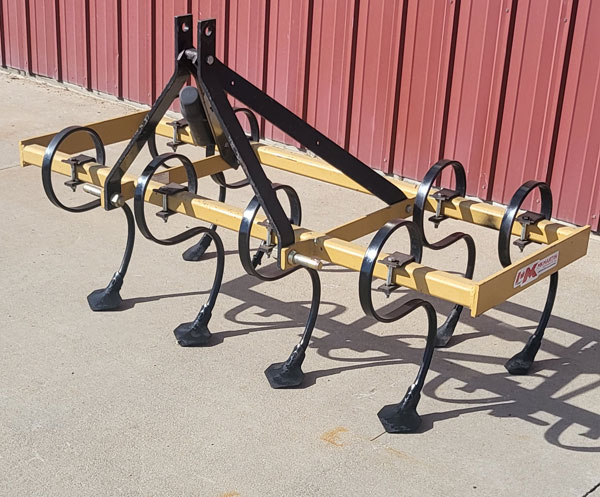 Used - 3pt. MK Martin -- 5 foot -- s-tine Cultivator 