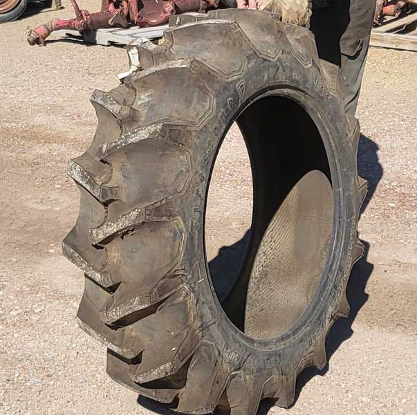 Used -  11.2 x 24 Firestone tractor tire, single tire --- $300