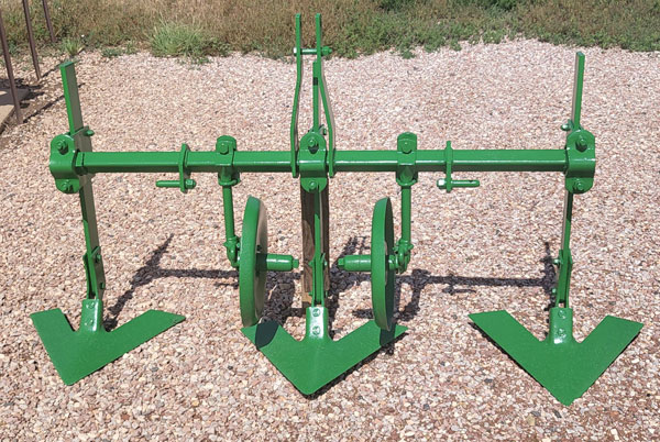 Used - 3pt. Cultivator with sweeps and gauge wheels