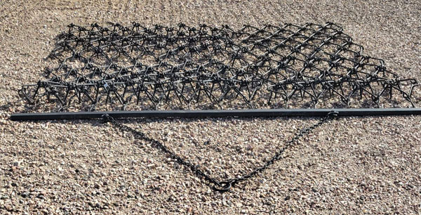 NEW--10 foot WIDE x 8 foot pull type chain/pasture harrows