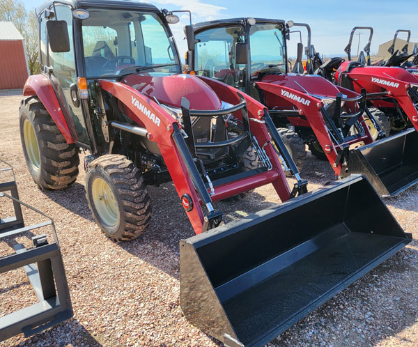 2023 Yanmar YT347 Cab tractor with loader-47HP - 4WD